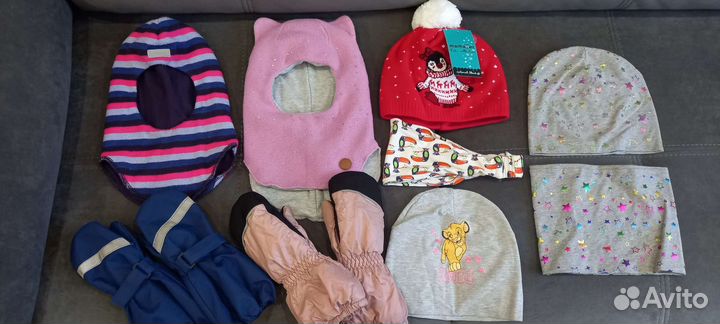 Шапки-шлем Nels зима, lassie деми, летние шапки