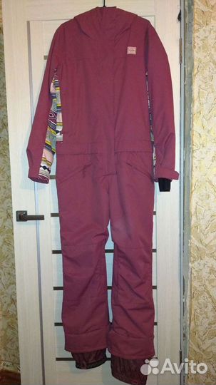 Комбинезон женский сноубордический горнолыжный Bil