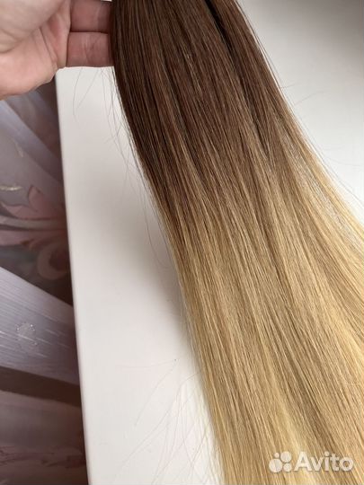 Волосы для наращивания омбре