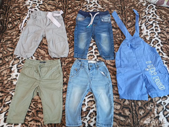 Вещи пакетом для мальчика, размер 74