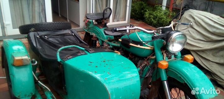 Урал М 67 с люлькой 1975 г. один хозяин