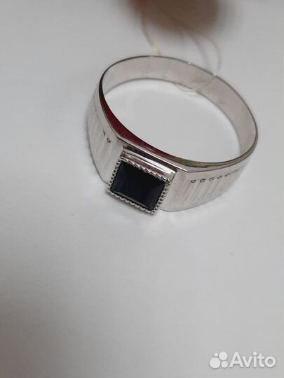 Серебряная печатка проба 925 Арт.007374650124
