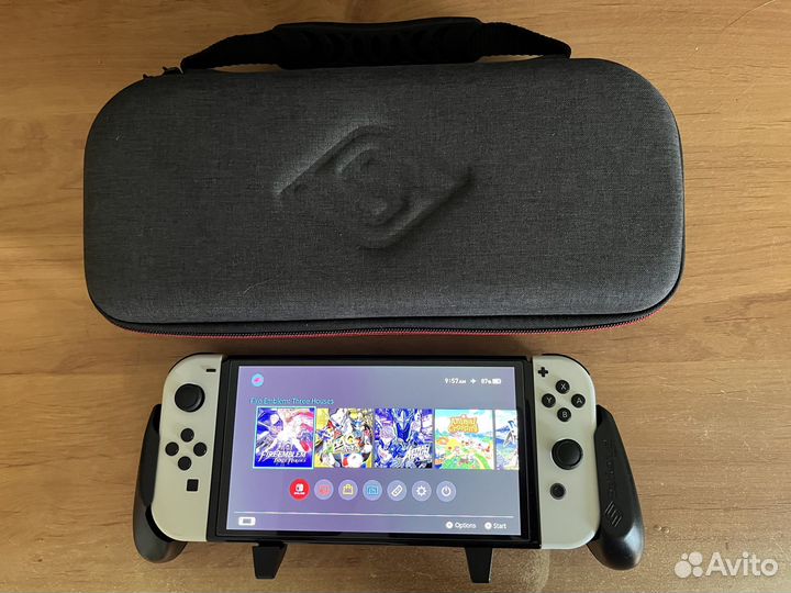 Satisfye pro grip грип и чехол для Switch oled