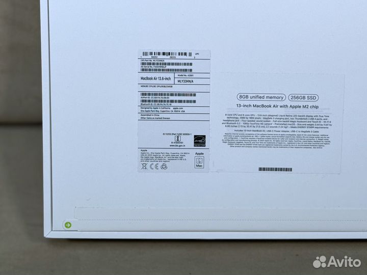 Новые Apple MacBook Air 13 M2 8/256GB Midnight