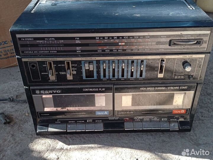 Магнитола sanyo