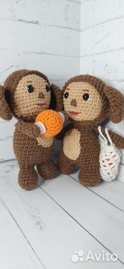 Вязаные игрушки ручной работы