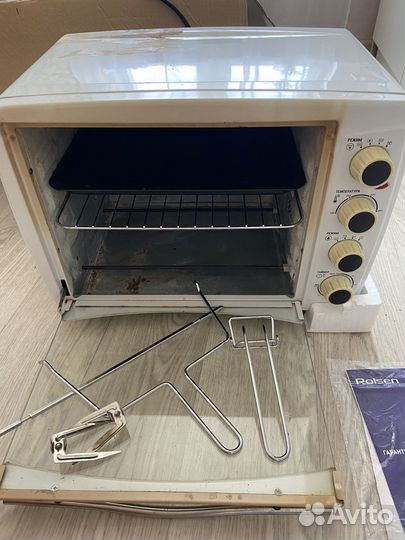 Электрическая мини печь духовка бу