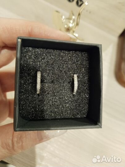 Серьги с бриллиантами