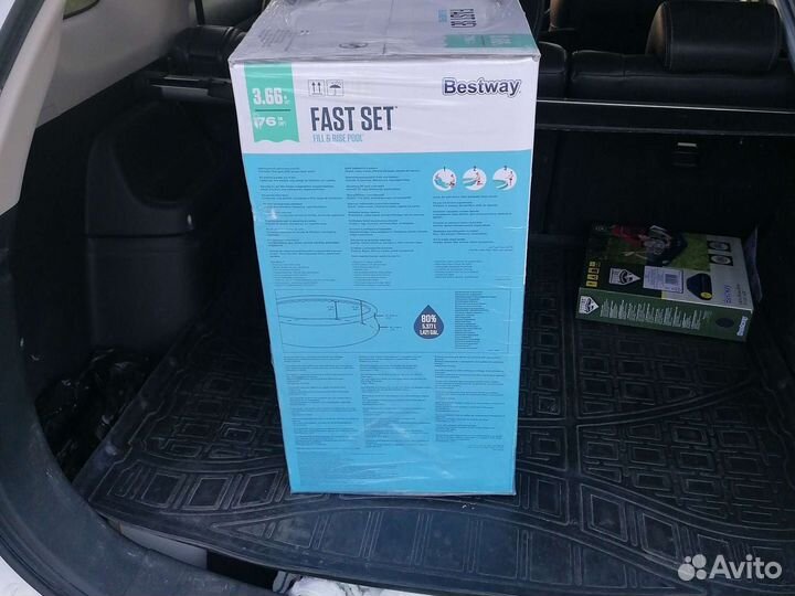 Бассейн bestway fast set