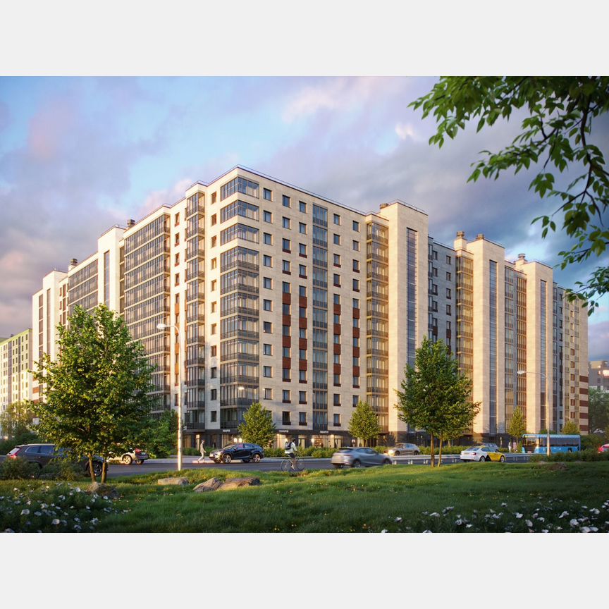 1-к. квартира, 31,1 м², 11/12 эт.