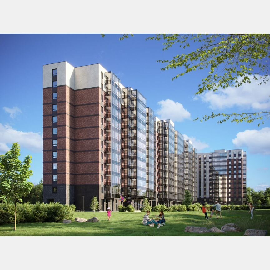 1-к. квартира, 37,9 м², 10/12 эт.
