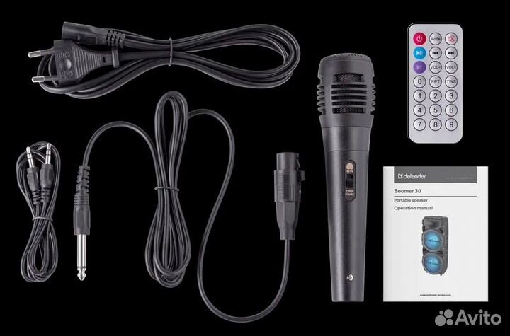 Блютуз колонка Defender Boomer 30 с дефектом