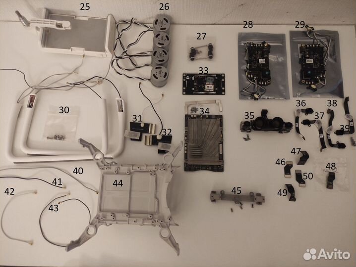 Запчасти для DJI phantom 4/4 pro