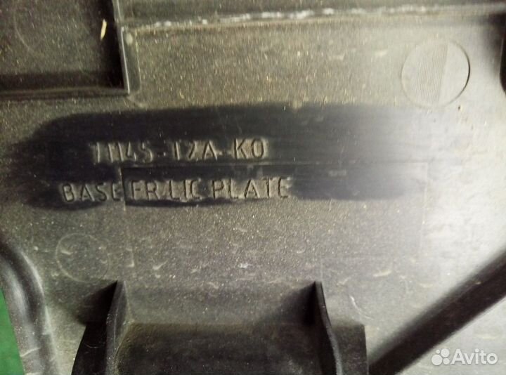 Накладка переднего бампера Honda CRV