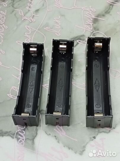 Бокс отсек для аккумуляторов 18650