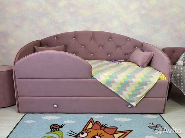 Детская кровать мягкая
