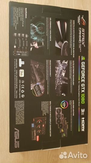 Продаю видеокарту nvidia geforce gtx 1080