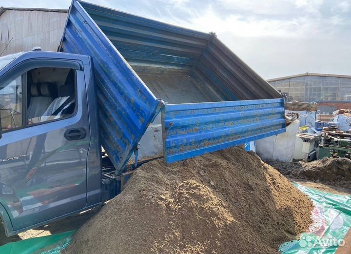 Песок щебень доставка