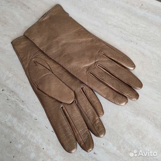 Перчатки новые нат.кожа
