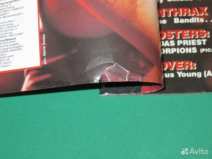 Журнал Metal Attack 1991