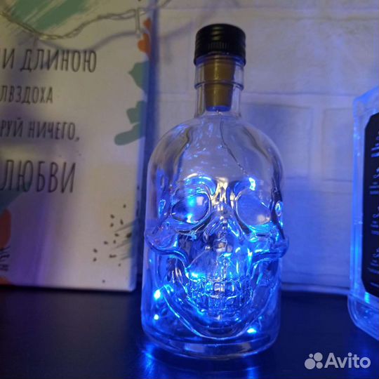 Гирлянда в бутылке