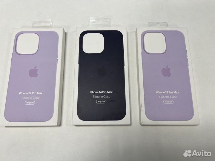 Чехол силиконовый на iPhone 14 pro max magsafe