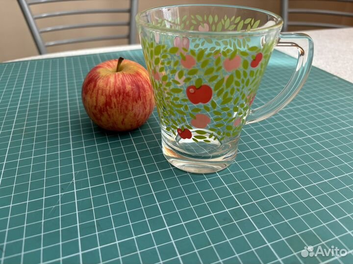 Кружка стеклянная