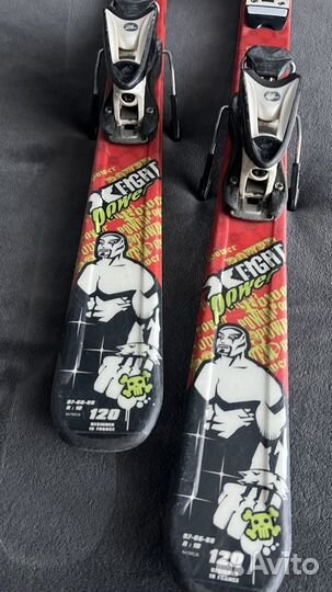 Комплект лыжи 120 см и ботинки 30-35