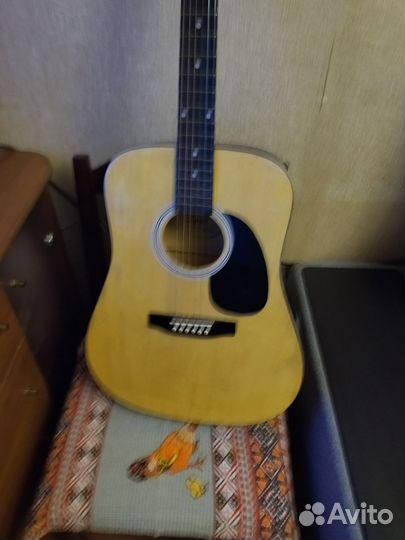 Акустическая гитара fender squier