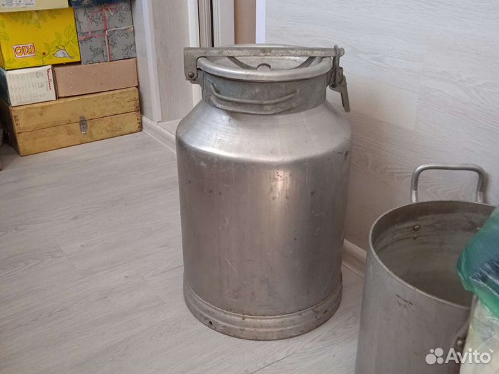 Фляга алюминиевая бу 40л