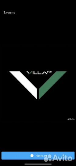 Карта в фитнес клуб villa FIT