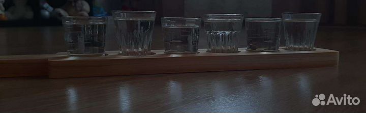 Подставка для стопок. Подставка для рюмок.сет