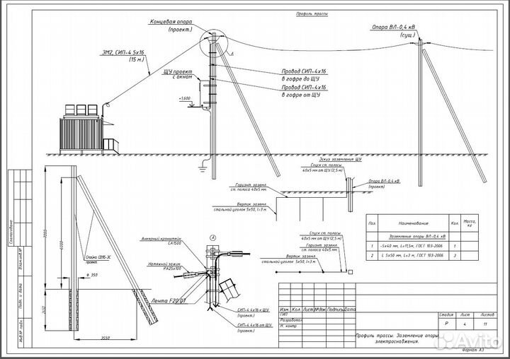 Проектирование электроснабжения