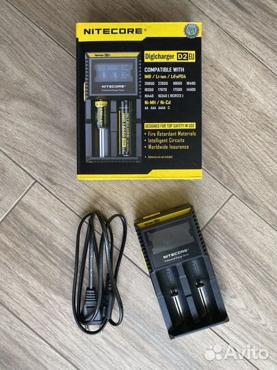 Зарядное устройство nitecore digicharger d2