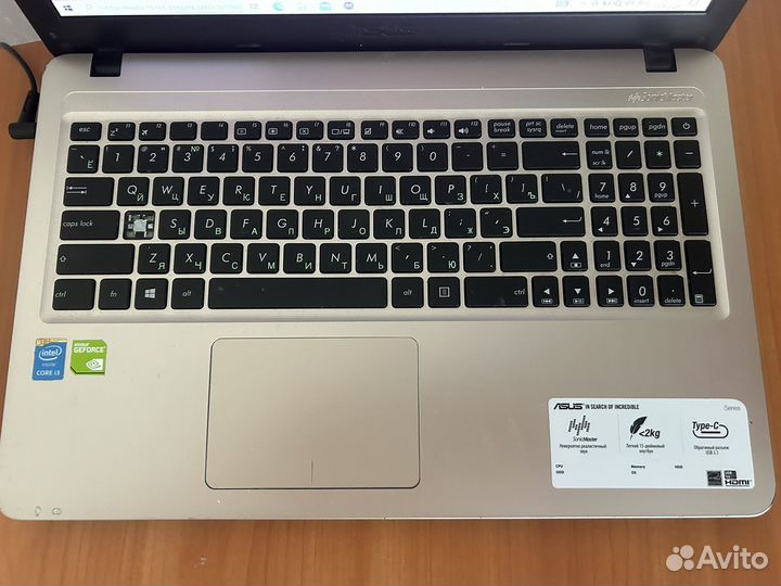 Ноутбук asus X540LJ