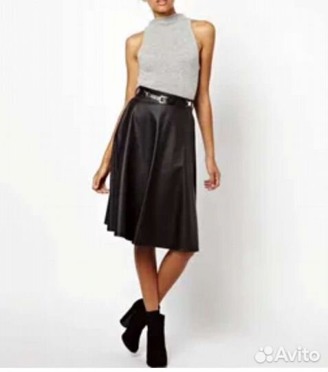 Юбка экокожа р.44-46