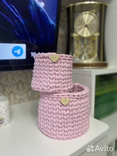 Красивые корзинки для разных мелочей