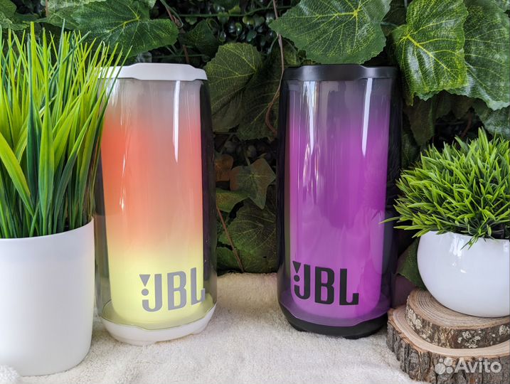 Беспроводная колонка JBL Pulse 5 белая