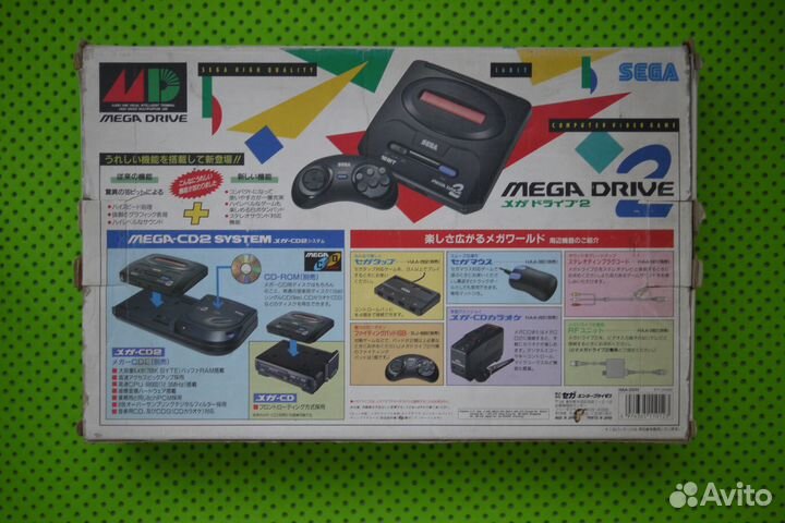 Sega mega drive 2 оригинал