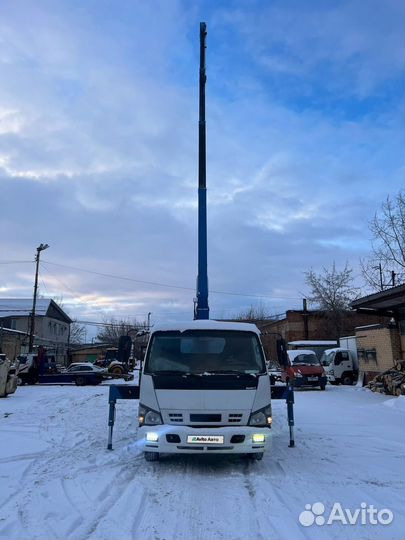 Шасси Isuzu NQR с КМУ Tadano, 2008