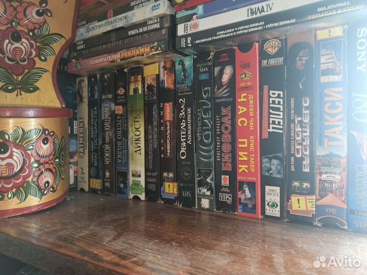 Видеокассеты vhs c фильмами лицензия