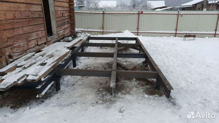 Фундамент из винтовых свай
