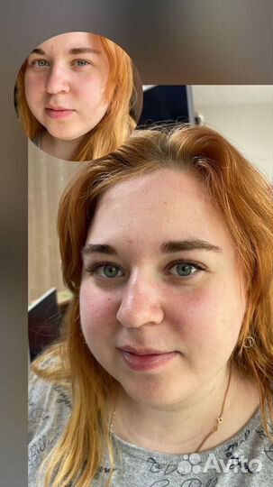 Наращивание ресниц модели