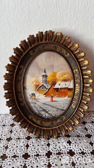 Картина миниатюра/ картины маслом