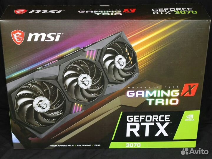 GeForce RTX 3070 Gaming X Trio 8GB