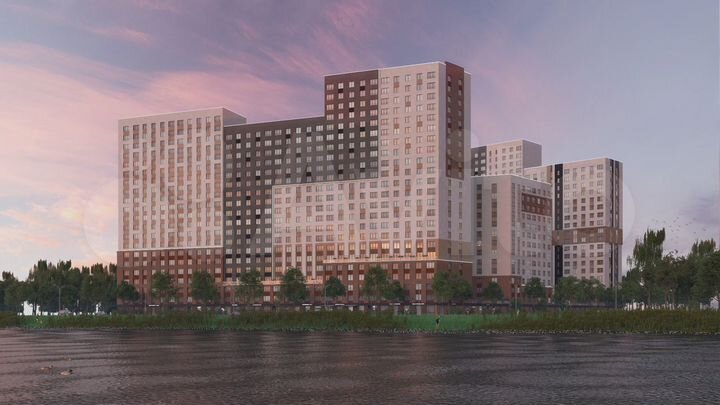 2-к. квартира, 38,6 м², 16/23 эт.