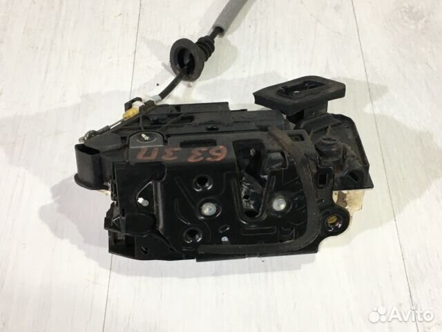 Замок двери задний правый volkswagen polo 5 1.6 мт