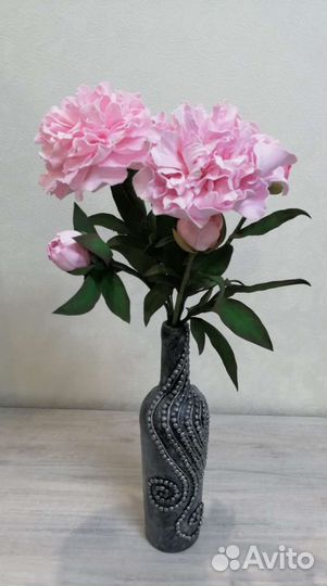 Пионы из фоамирана