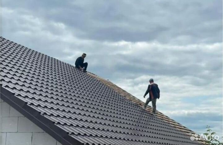 Кровельные работы ремонт крыши монтаж кровли