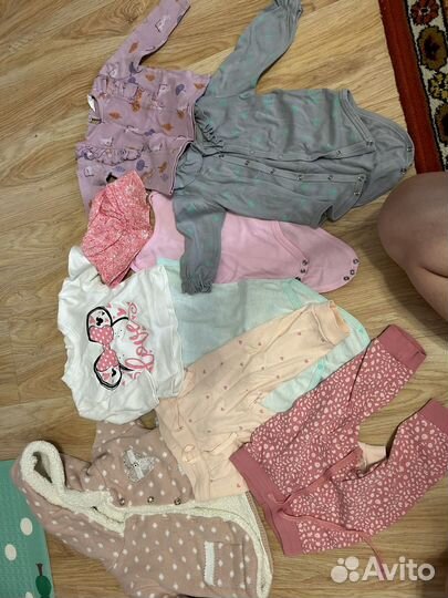 Пакет вещей на девочку 52-80